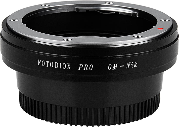 Fotodiox Pro Lens Mount Adapter Compatible with Olympus OM 35mm Film Lenses on Nikon F-Mount Cameras