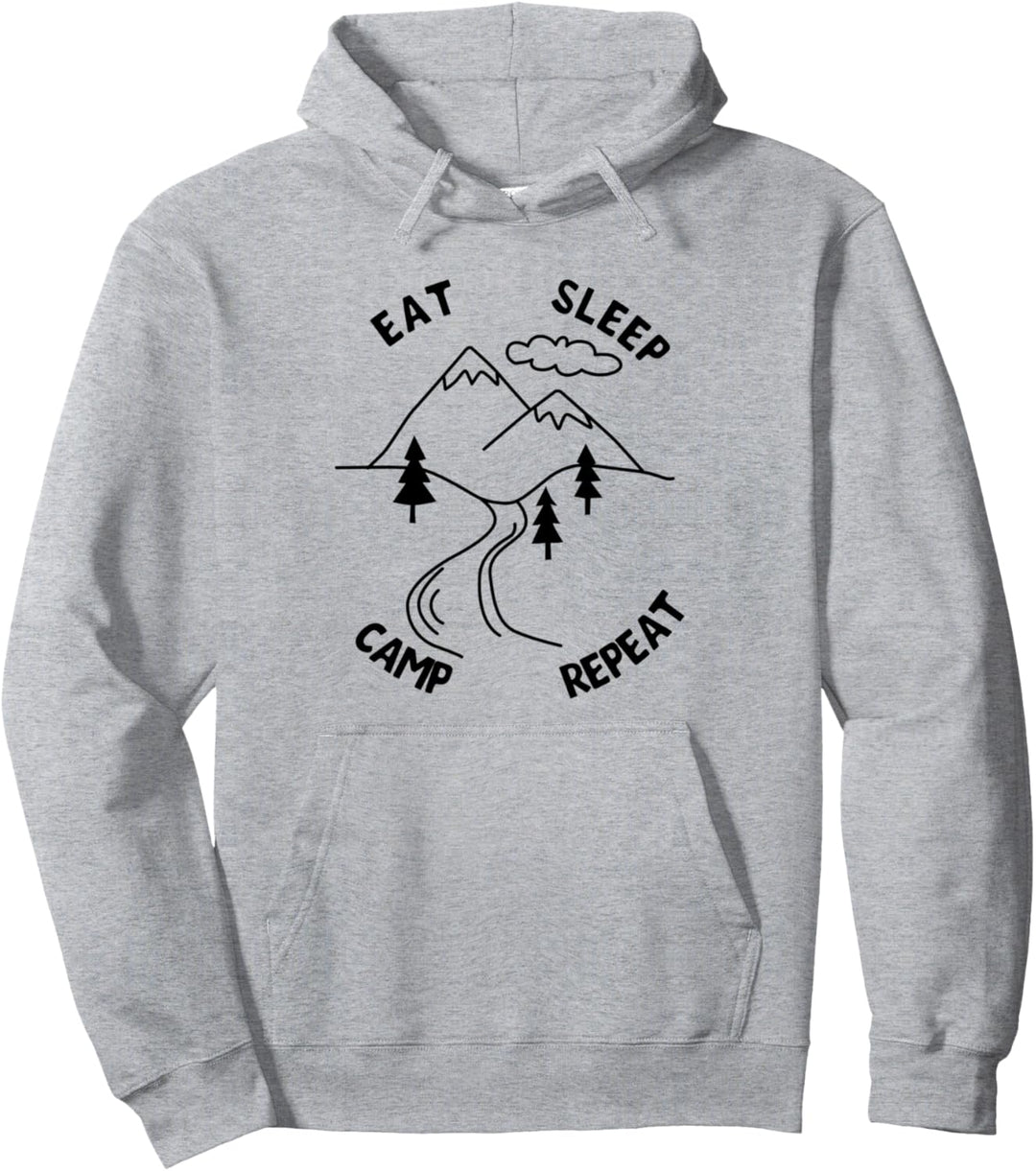 Camping Zitat Wildlife Natur Wald Abenteuer Pullover Hoodie