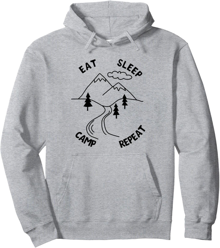 Camping Zitat Wildlife Natur Wald Abenteuer Pullover Hoodie