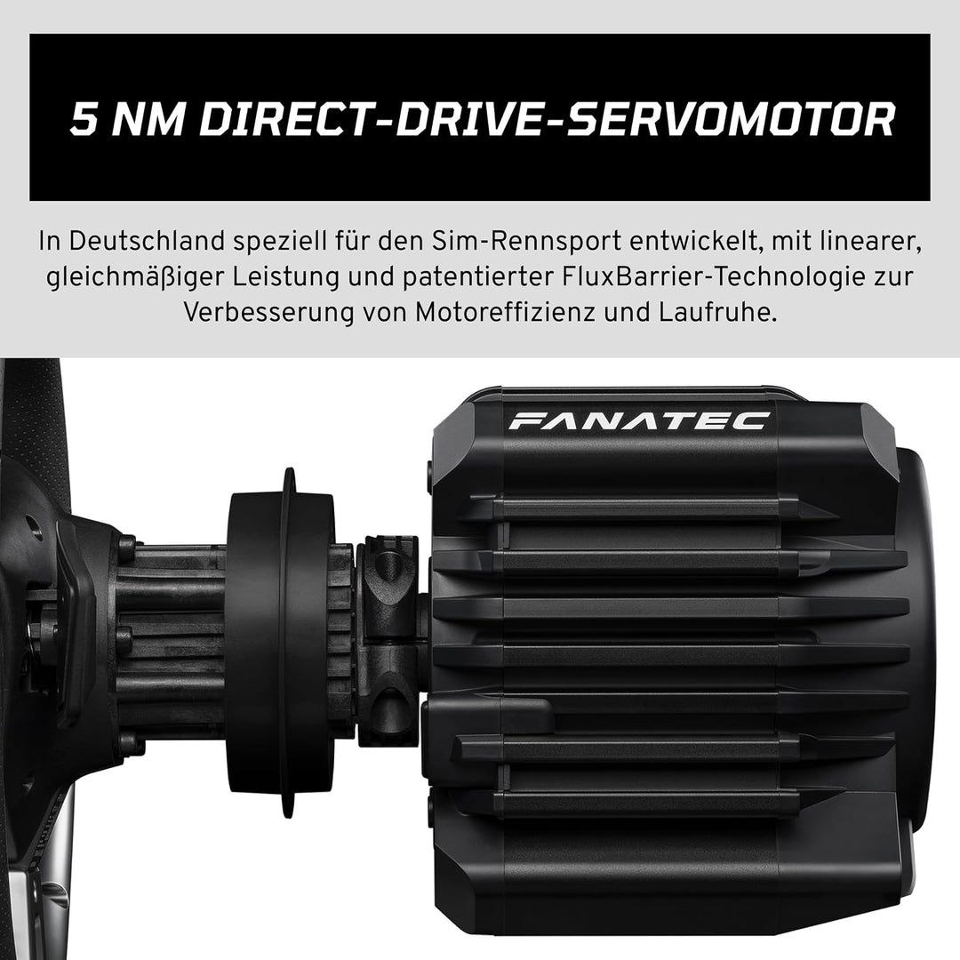 FANATEC Offiziell Lizenziertes Gran Turismo DD Pro PlayStation Sim Racing Lenkrad, Basis und Pedale