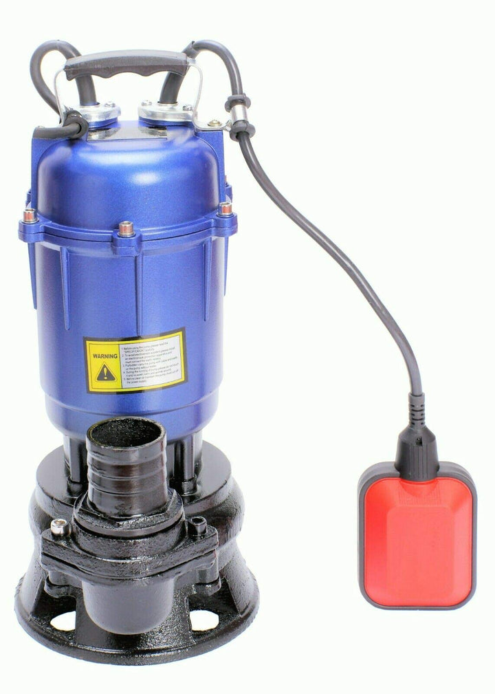 TAUCHPUMPE 550W M MIT SCHWIMMSCHALTER Pumpe 0,55 kW - KG - Wasserpumpe Schmutzwasserpumpe mit SCHWIM