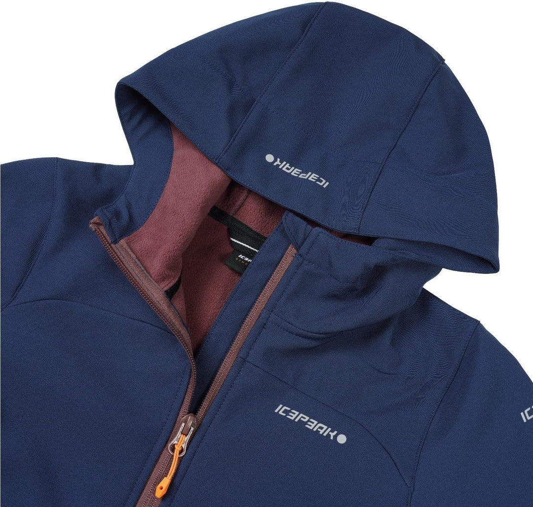 ICEPEAK Kobryn Softshell Kinder 140 Navy Blue, 140 Navy Blue