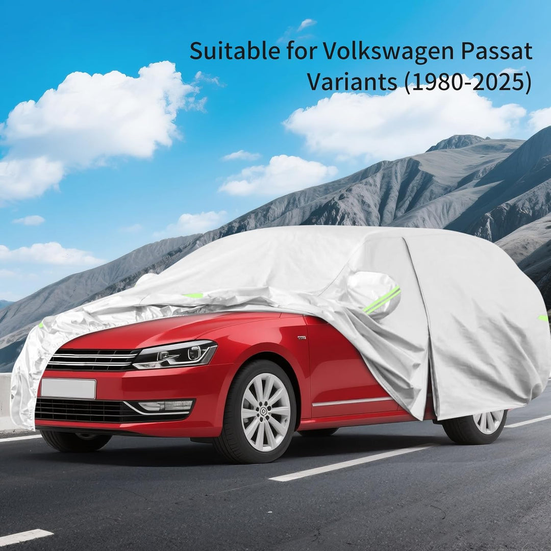 Auto Abdeckung Vollgarage Ersatz für VW Passat Variant, 6 Schichten Vollgarage Autoabdeckung für Reg