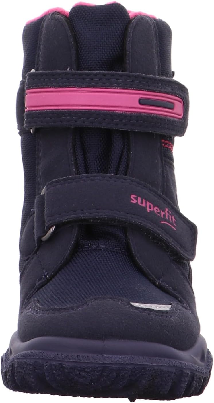 Superfit Mädchen Husky Warm Gefütterte Gore-tex Schneestiefel 28 EU Blau Rosa 8020, 28 EU Blau Rosa