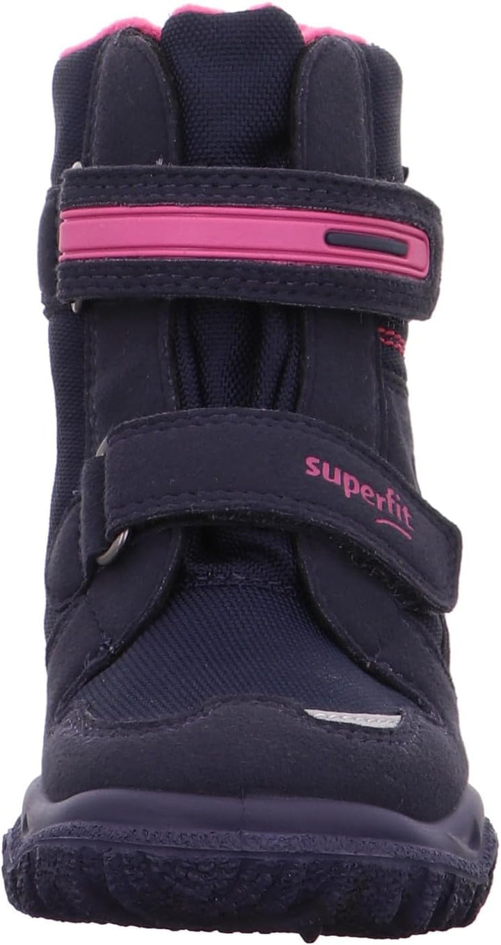Superfit Mädchen Husky Warm Gefütterte Gore-tex Schneestiefel 28 EU Blau Rosa 8020, 28 EU Blau Rosa