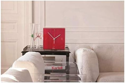 Kartell Tic und Tac, Wall Clock, Weiss Deckende Farben, Weiss