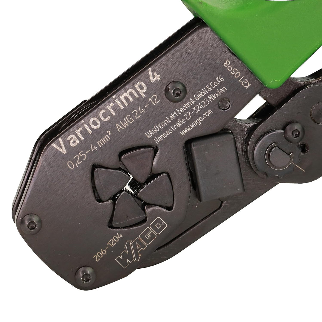 WAGO® Crimp-Zange Variocrimp 4, 0,25, 4 mm², 206-1204 (1 Stück)