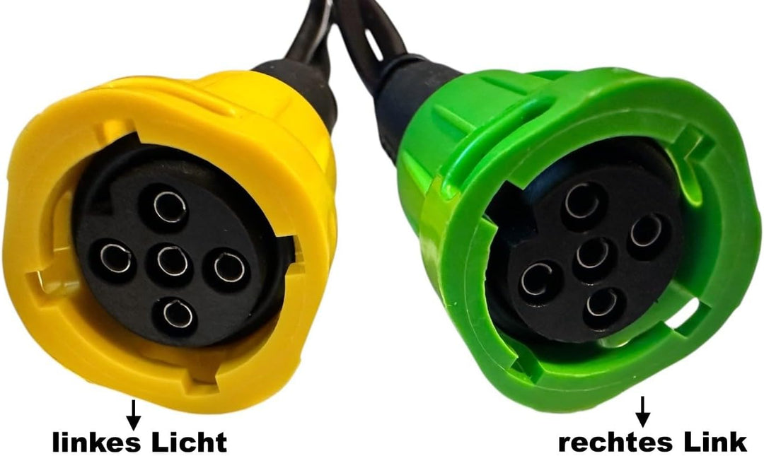 Anhängerbeleuchtung SET LED Rückleuchten Lauflicht Begrenzungsleuchten 9m 13 polig Anhänger