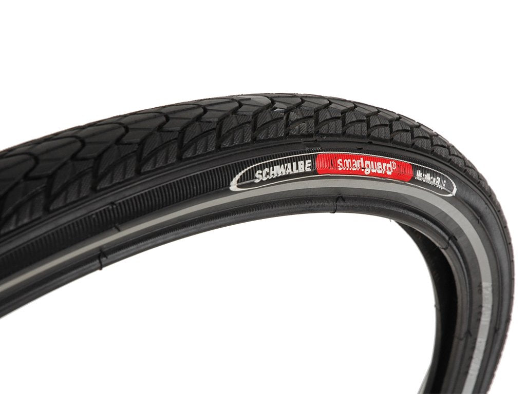 Schwalbe - Marathon Plus Reflex – Trekkingreifen mit Reflexstreifen für Fahrräder. 28 x 1.75, 28 x 1