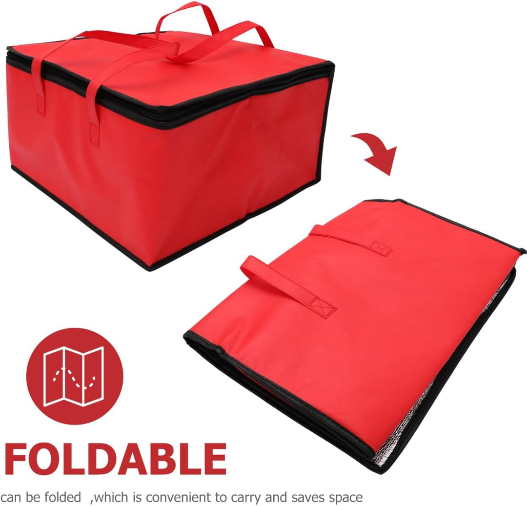 VICASKY Lunchbox mit Kühlakku Kuchen Transportbox Kühlakku Kühlbox für Torten Cooler Bag Electric La