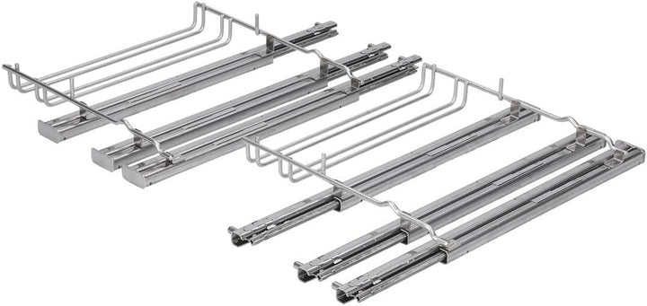 easyPART Kompatibel/Ersatz für BOSCH 17007521 Auszugsschienen Set für 3 Backbleche Roste in Backofen
