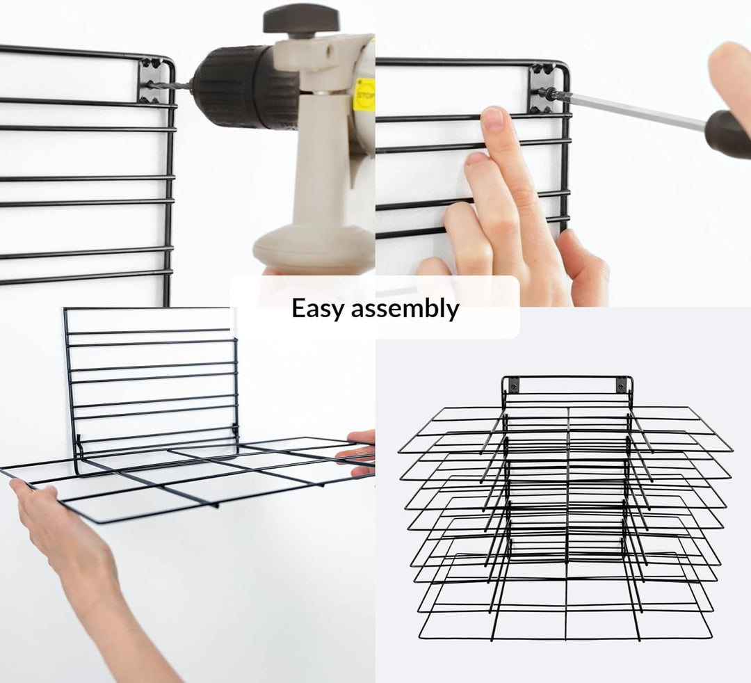 ODOXIA BILDER TROCKENGESTELL zur WANDMONTAGE mit Schrauben für Klassenzimmer | Hängendes Kleines Kun