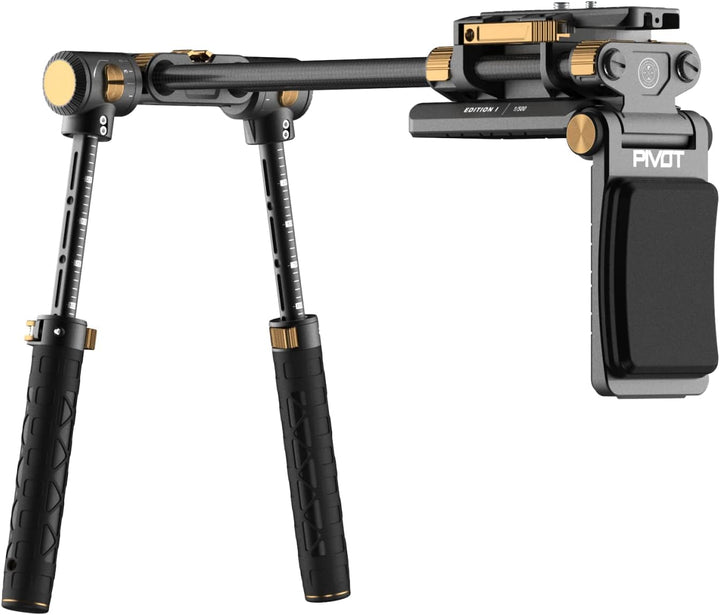 PolarPro - Pivot - Shoulder Rig - kompakt und leicht - ideal für Reisende Videofilmer - speziell ent