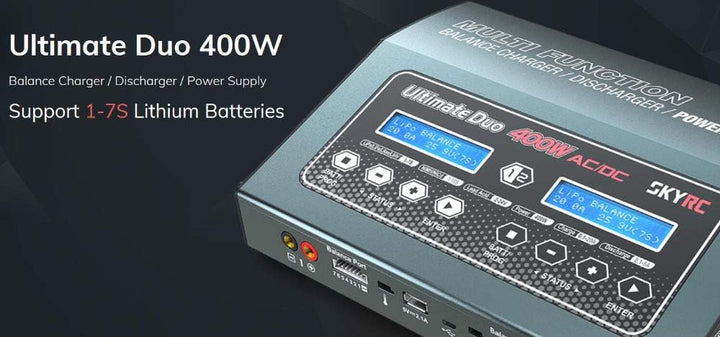 SkyRC Ultimate Duo D400 AC/DC Charger