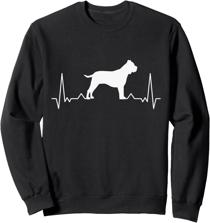 Presa Canario Herzschlag Dogo Canario Schutzhund Sweatshirt