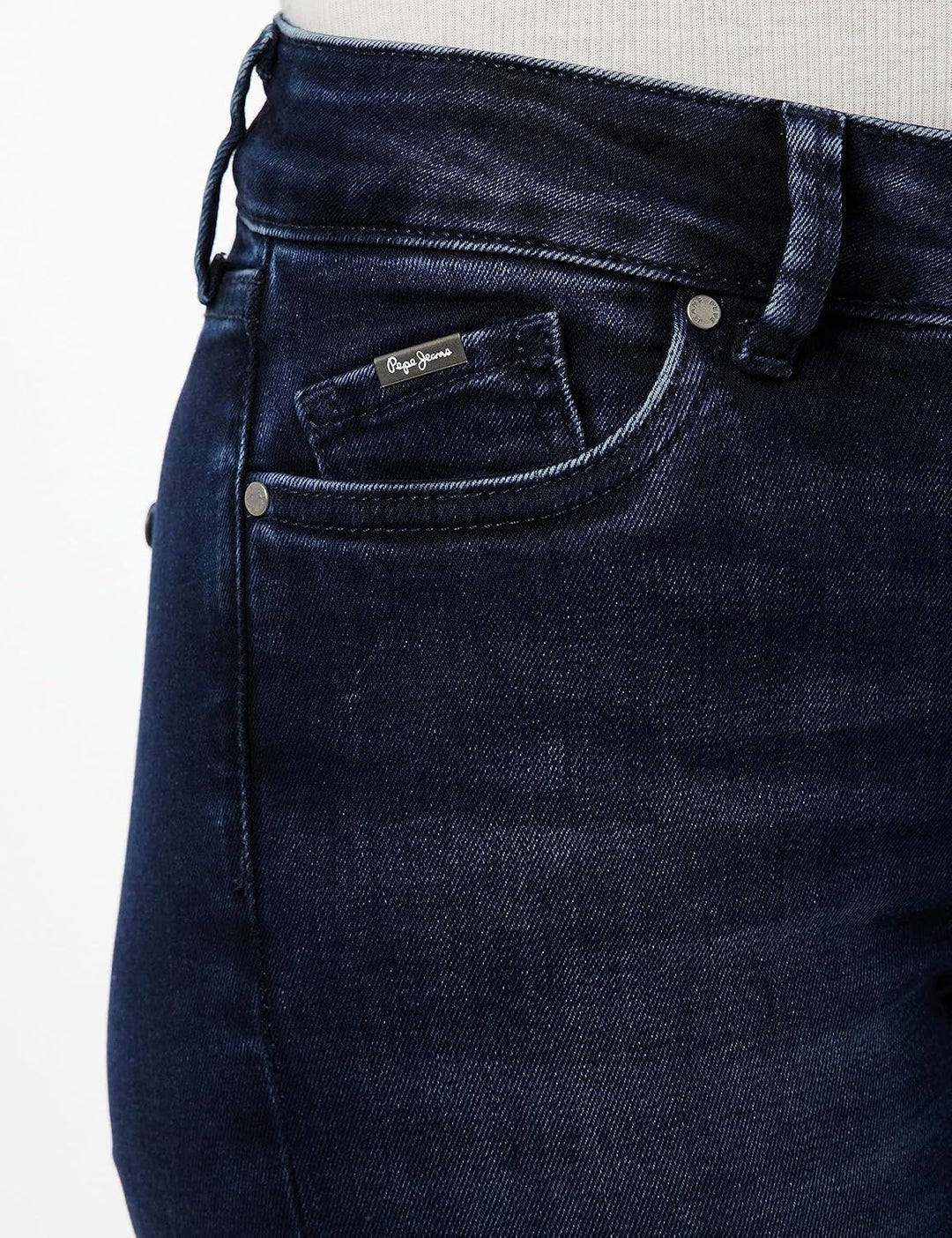 Pepe Jeans Damen Jeans Pixie 24W / 32L Blue (Denim-xv7), 24W / 32L Blue (Denim-xv7)