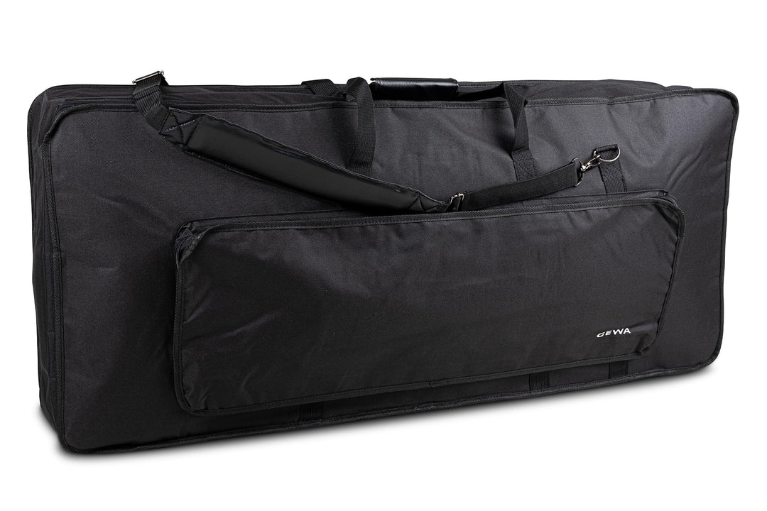 Keyboard Gig Bag Basic, 108x45x18 cm, mit Notentasche, schwarz, reiss- und wasserfest 108 x 45 x 18