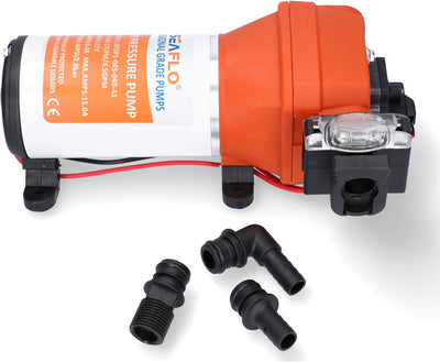 Seaflo SFDP1-045-040-41 12 Volt, 17 LPM, 2,8 Bar 4-Kammer Membranpumpe