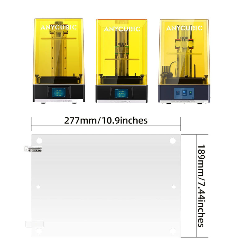 Chitu Systems 2.0 Resin 3D-Drucker Bildschirm 5 Stück Schutzfolie für Photon Mono X/6K/M3 Plus Druck