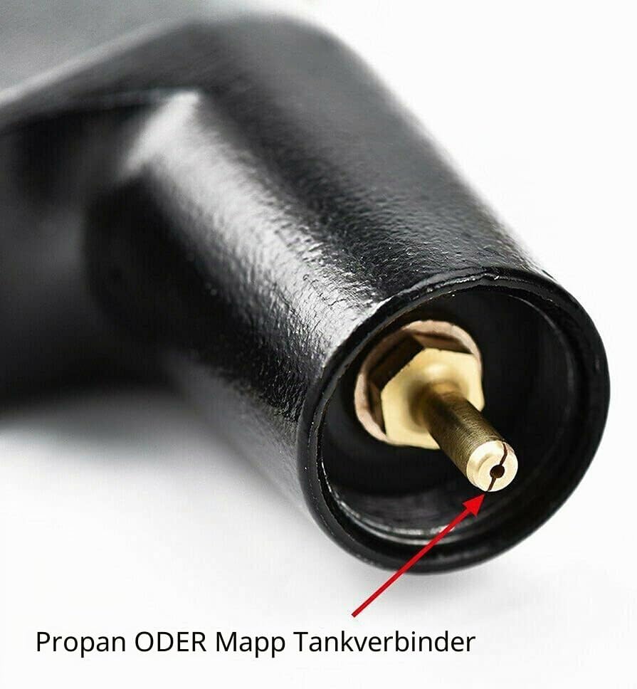 Weytoll MAPP Schweissbrenner, Propanbrenner Mehrzweck-Startbrenner, Schweissbrenner für Sanitär, tra