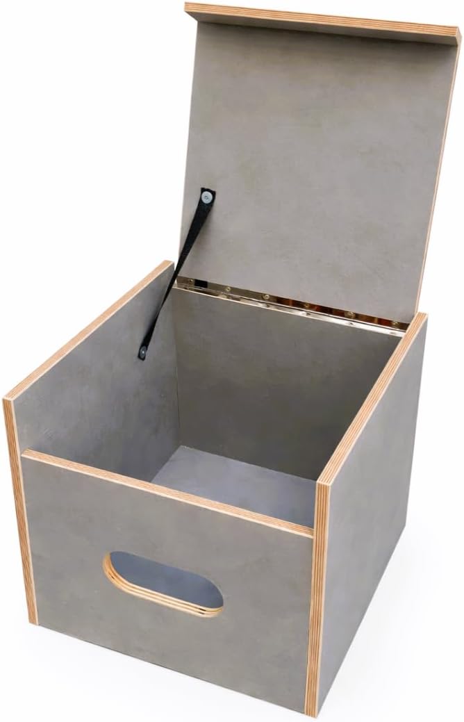 Toilette Porta Potti 335 mit Toilettenhocker grau und Polster blau