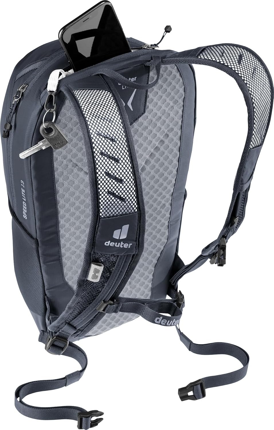 deuter Speed Lite 13 leichter Wanderrucksack 13L Schwarz, 13L Schwarz