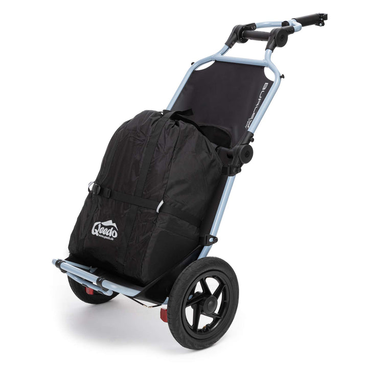 Qeedo Travoy Fahrrad Lastenanhänger (2020) Set Shopping Bag - Cool Grey