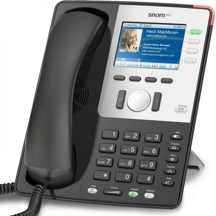 Snom 821 Executive Business phone Black Color display Snom 821 Black, Color display Snom 821 Black