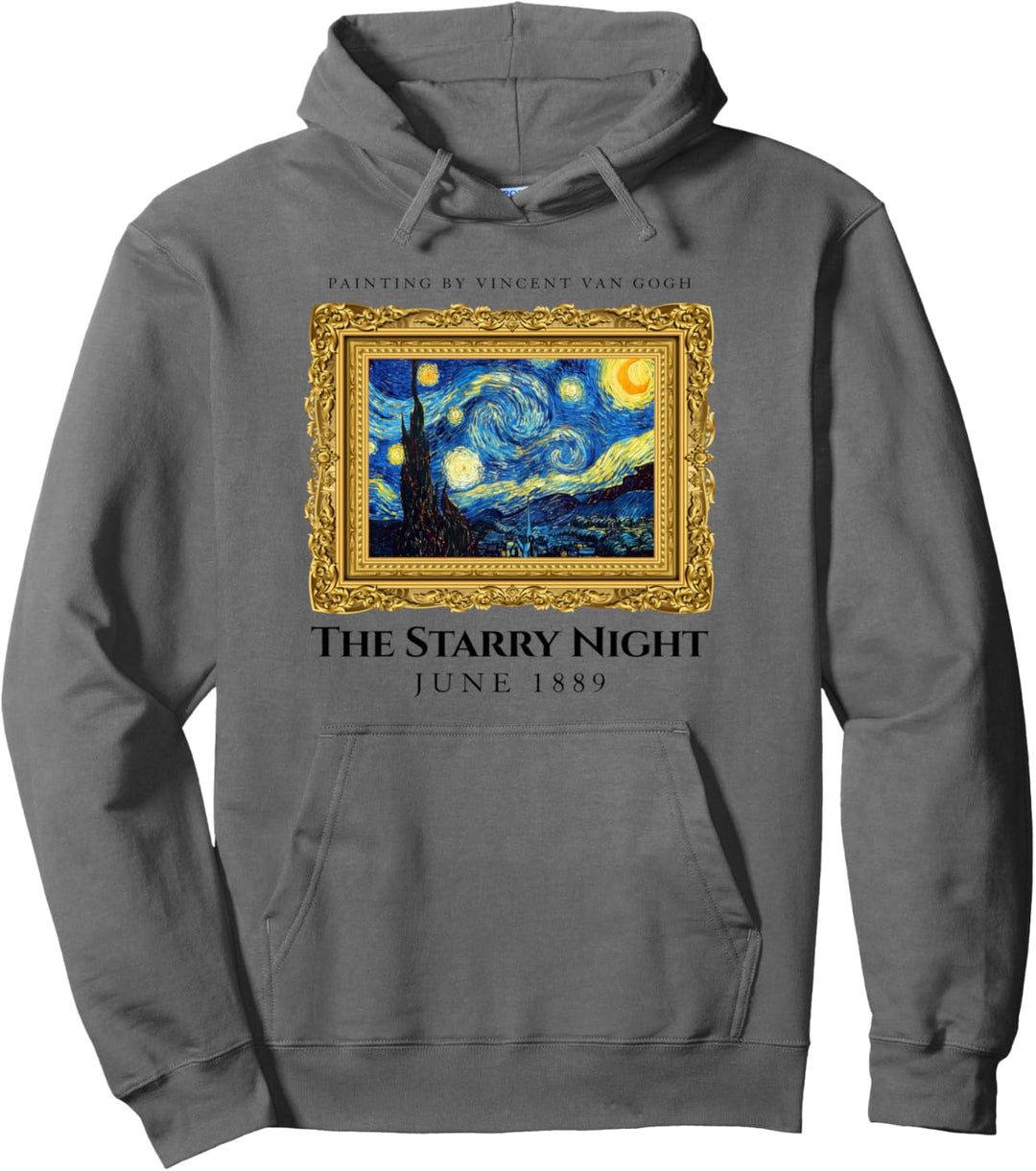 The Starry Night Tee Shirts, Cool Vincent Van Gogh Painter Pullover Hoodie