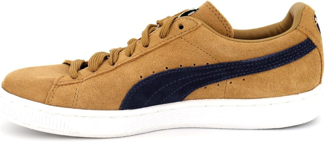 Puma Classic 356568, Unisex-Erwachsene High-Top Sneaker 37 EU Beige Bistre Peacoat, 37 EU Beige Bist