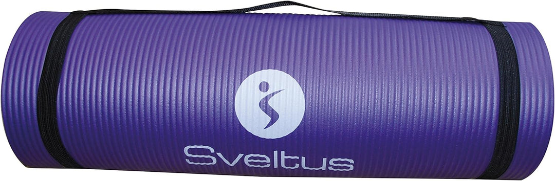 sveltus 180 x 60 x 1 cm Gymnastikmatte Unisex Erwachsene, violett