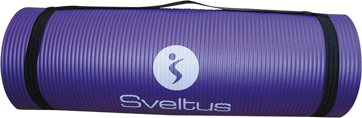 sveltus 180 x 60 x 1 cm Gymnastikmatte Unisex Erwachsene, violett