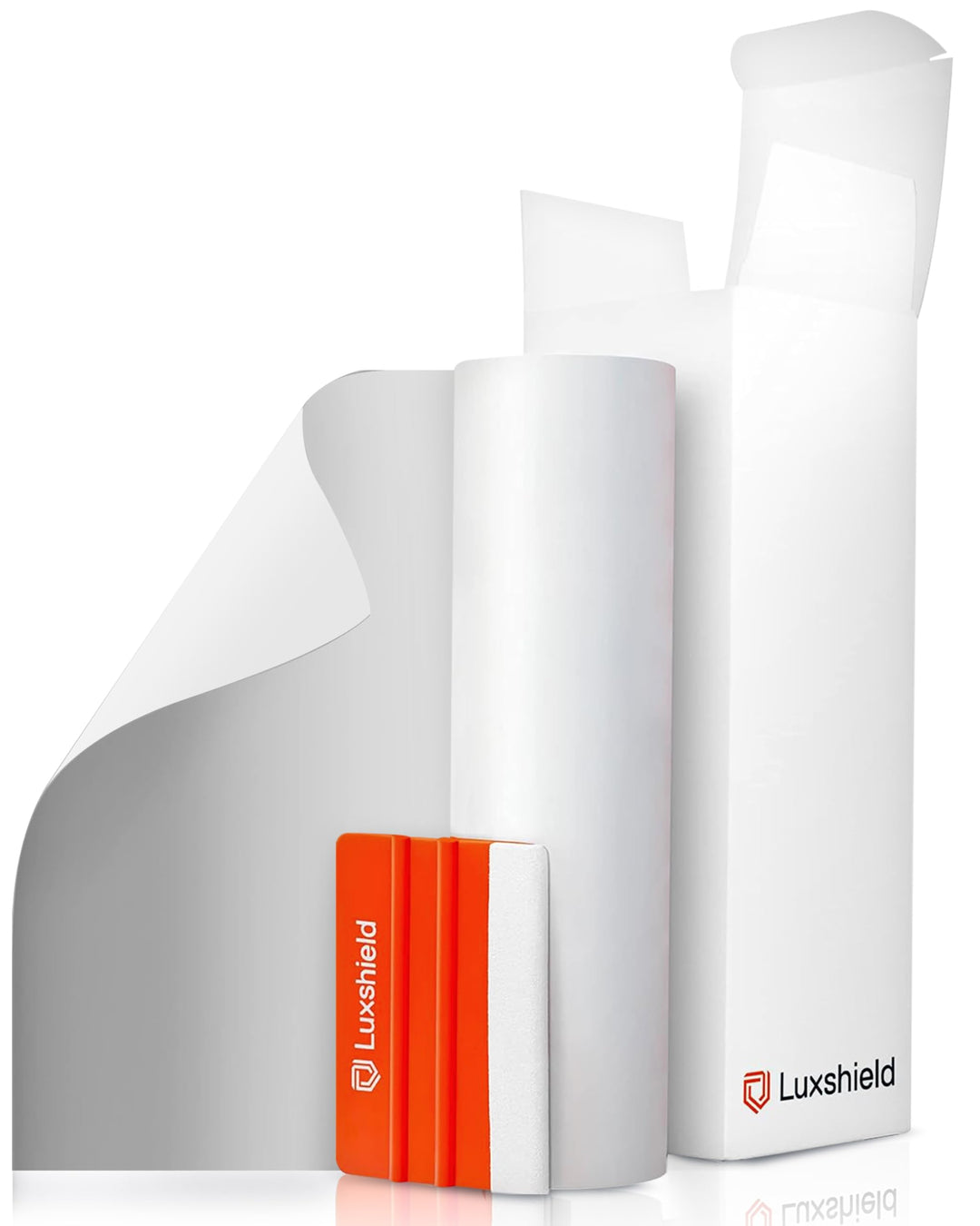 Luxshield Lackschutzfolie 15x200cm für Auto, Motorrad, Bike - Schutzfolie transparent matt, selbstkl
