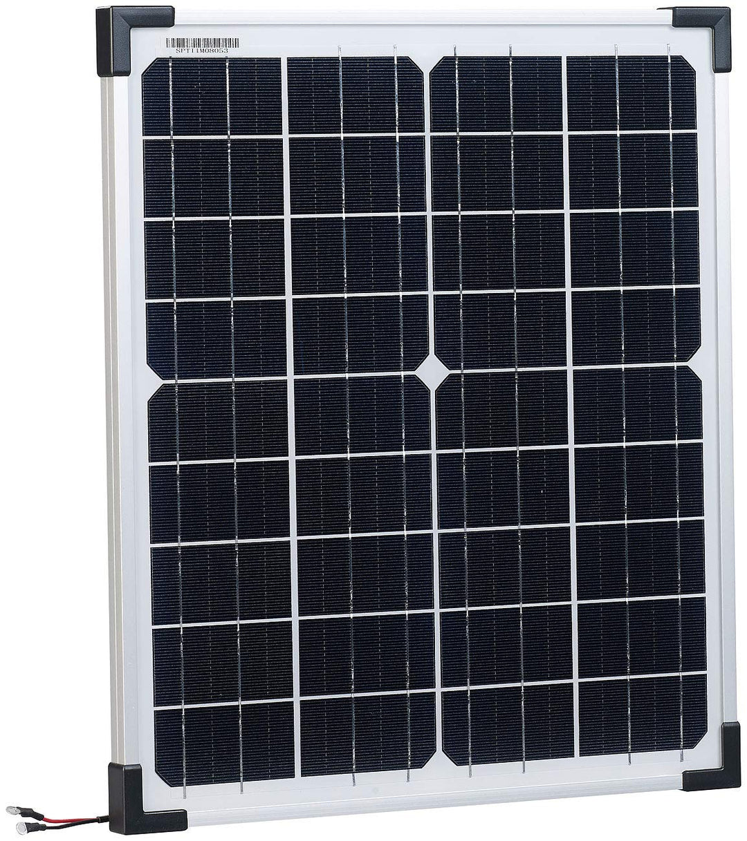 revolt Mobiles Solarmodul: Mobiles Solarpanel mit monokristallinen Solarzellen, 20 Watt (Solarplatte
