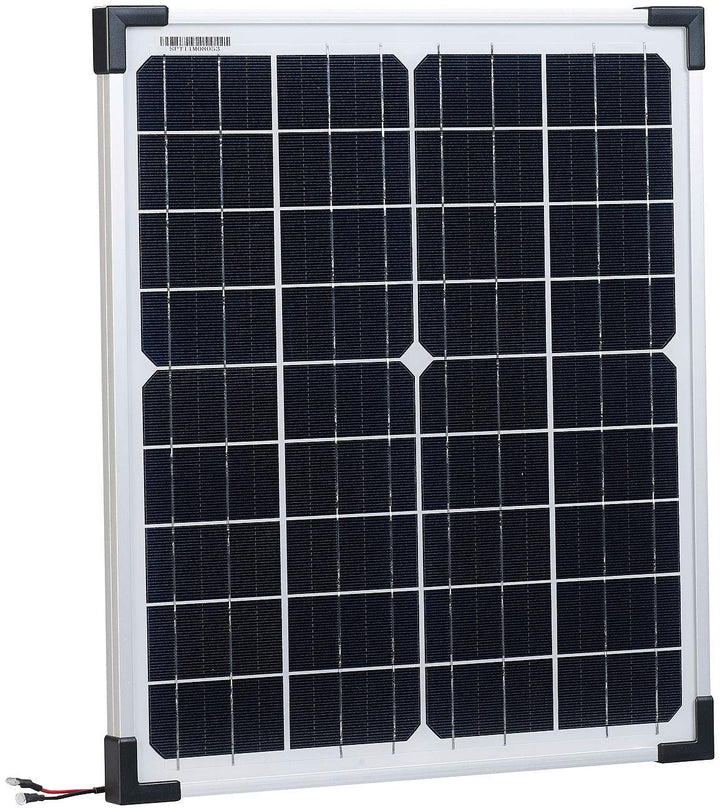 revolt Mobiles Solarmodul: Mobiles Solarpanel mit monokristallinen Solarzellen, 20 Watt (Solarplatte
