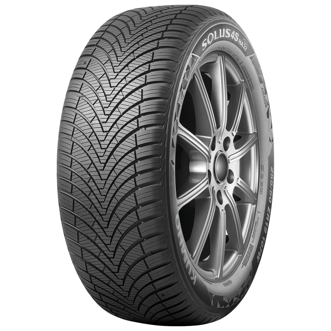 Kumho GANZJAHRESREIFEN 235 55 R19 105W KUMHO SOLUS 4S HA32 TL M+S 3PMSF XL, 235/55R19 105 W