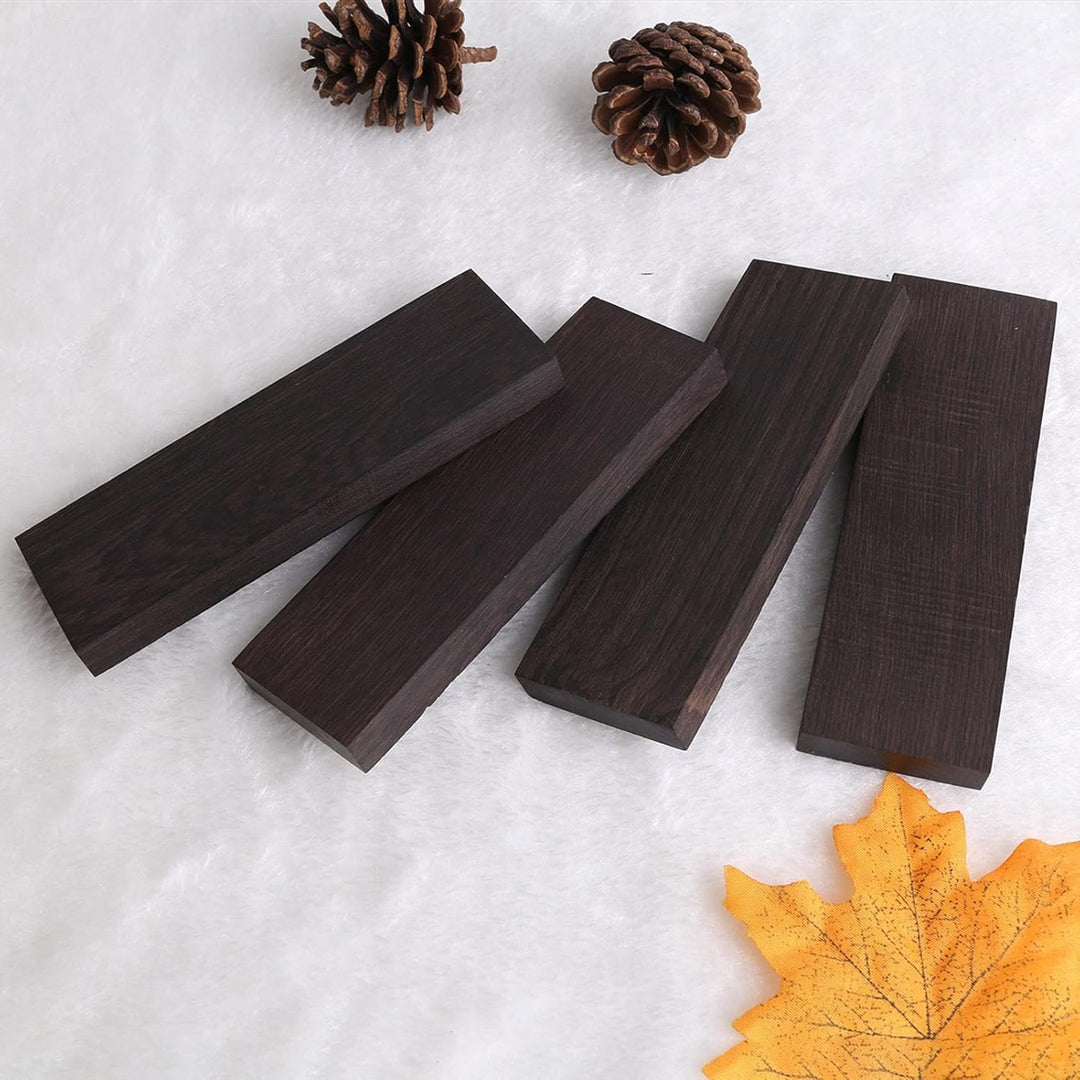 Generisch Schwarzes Ebenholz,4.7"x1.57"x0.39"Black Ebony Lumber Original Wood Timber | Holz Afrikani