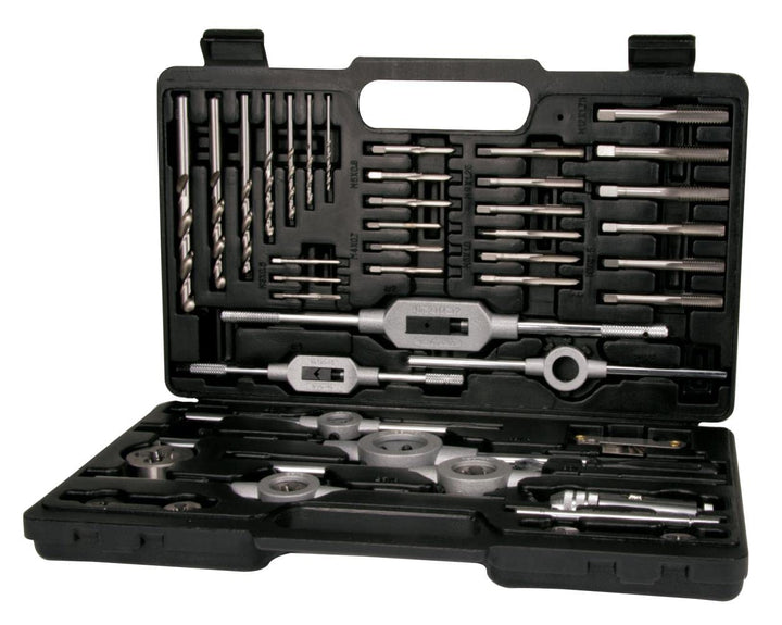 TERRAX by RUKO A245021 Gewindewerkzeugsatz 43 teilig + Dreher + Schablone