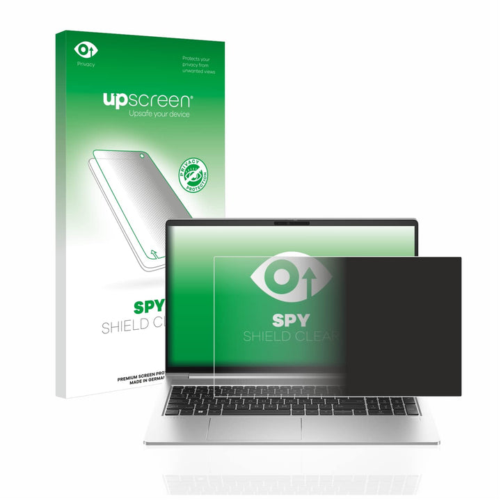 upscreen Anti-Spy Blickschutzfolie für HP ProBook 450 G10 Made in Germany, Privacy Screen Displaysch