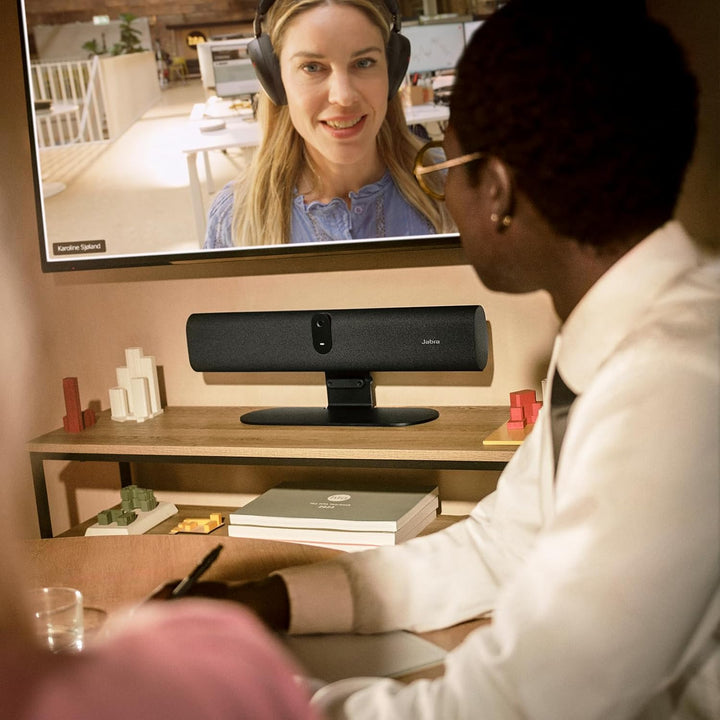 Jabra PanaCast U30 All-in-One USB Videobar, 120° Weitwinkel-Kamera, 6-Mikrofone, 1-Lautsprecher, KI-
