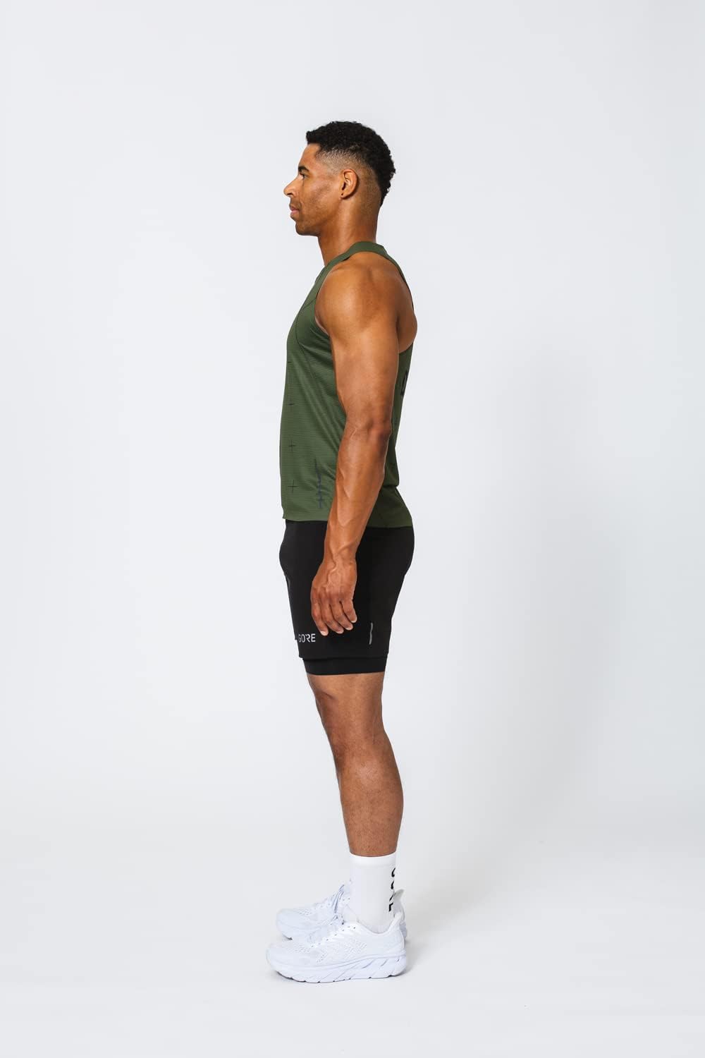 GORE WEAR Herren Singlet Contest Daily XL Utility Green, XL Utility Green