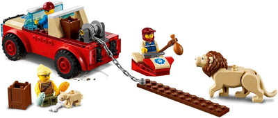 Collectix Lego Set - City Tierrettungs-Geländewagen 60301 + Tierrettungs-Quad 60300