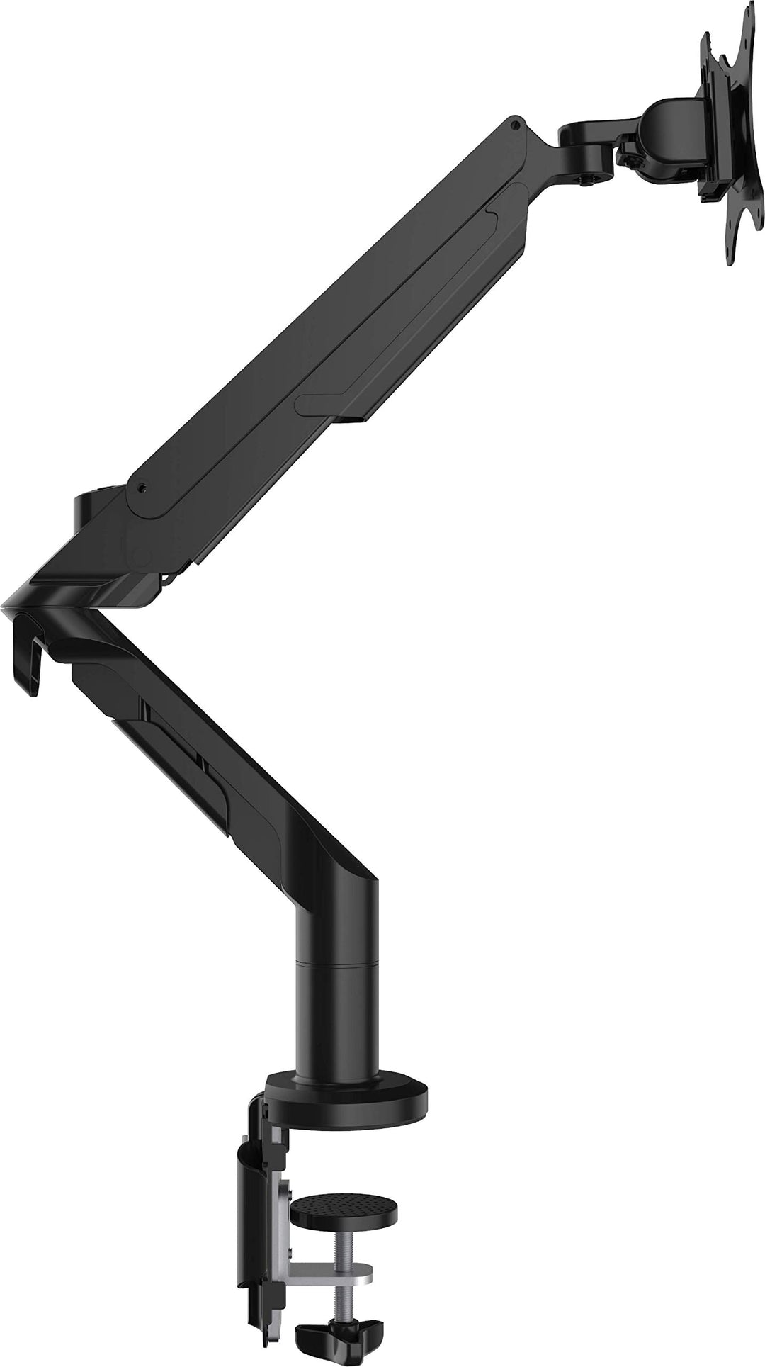 DESQ® Monitorarm mit Gasdruckfeder 1720.09 – Länge 62 cm, 17/36 Zoll Bildschirmen 3-12 Kg, Monitordr