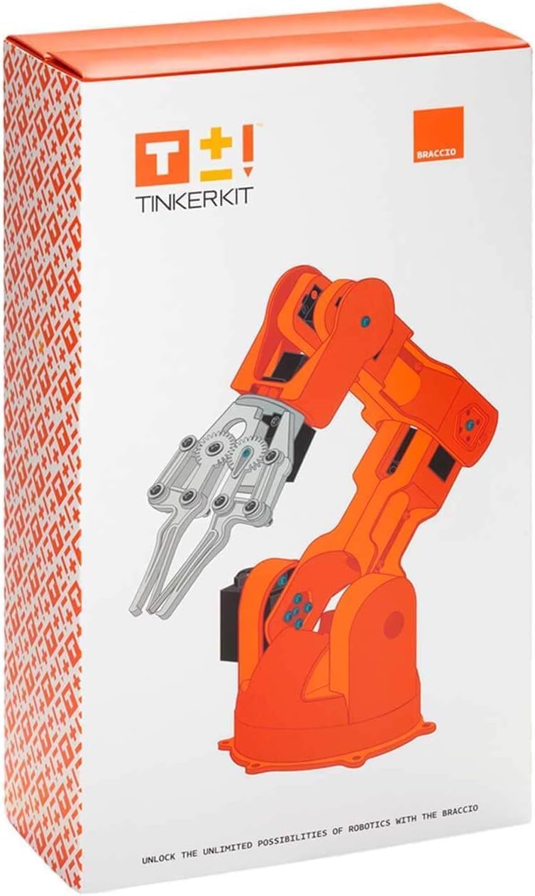 Arduino Tinkerkit Braccio Roboter [T05000] – SpringRC SR431 Dual Output Servo – voll funktionsfähige