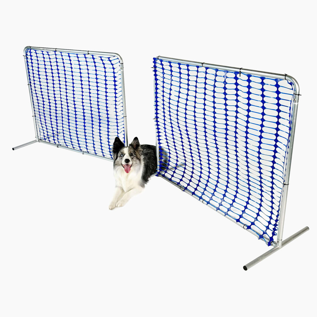 Callieway Premium ALU Hoopers Zaun/Gatter ”Gate of Maya” Hoopers Agility Gate - Orig (ALU) (4 Gates/