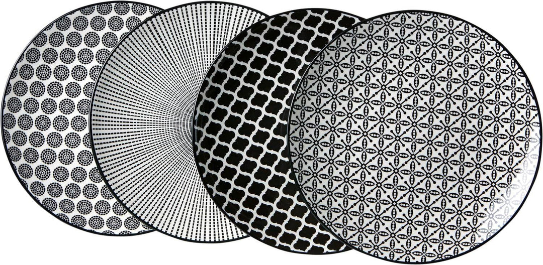 Ritzenhoff & Breker Dessertteller-Set Takeo, 4-teilig, Dessertteller