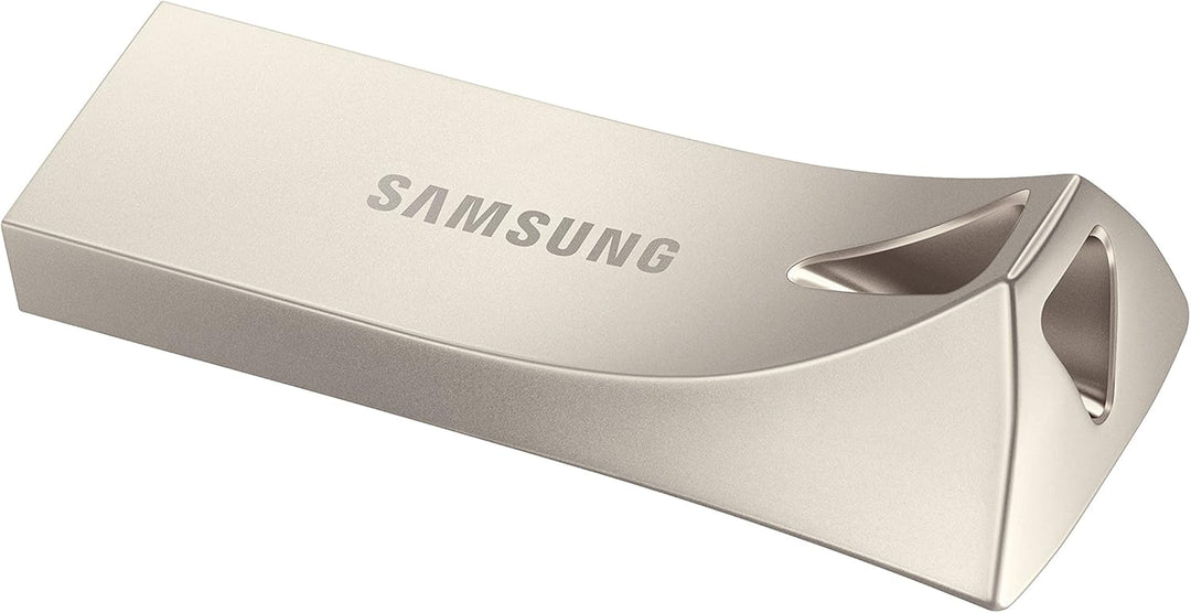 Samsung BAR Plus MUF-64BE3/AM USB-Stick 3.1, 64 GB, 200 MBit/s, Champagner-Silber silber 64 GB, silb