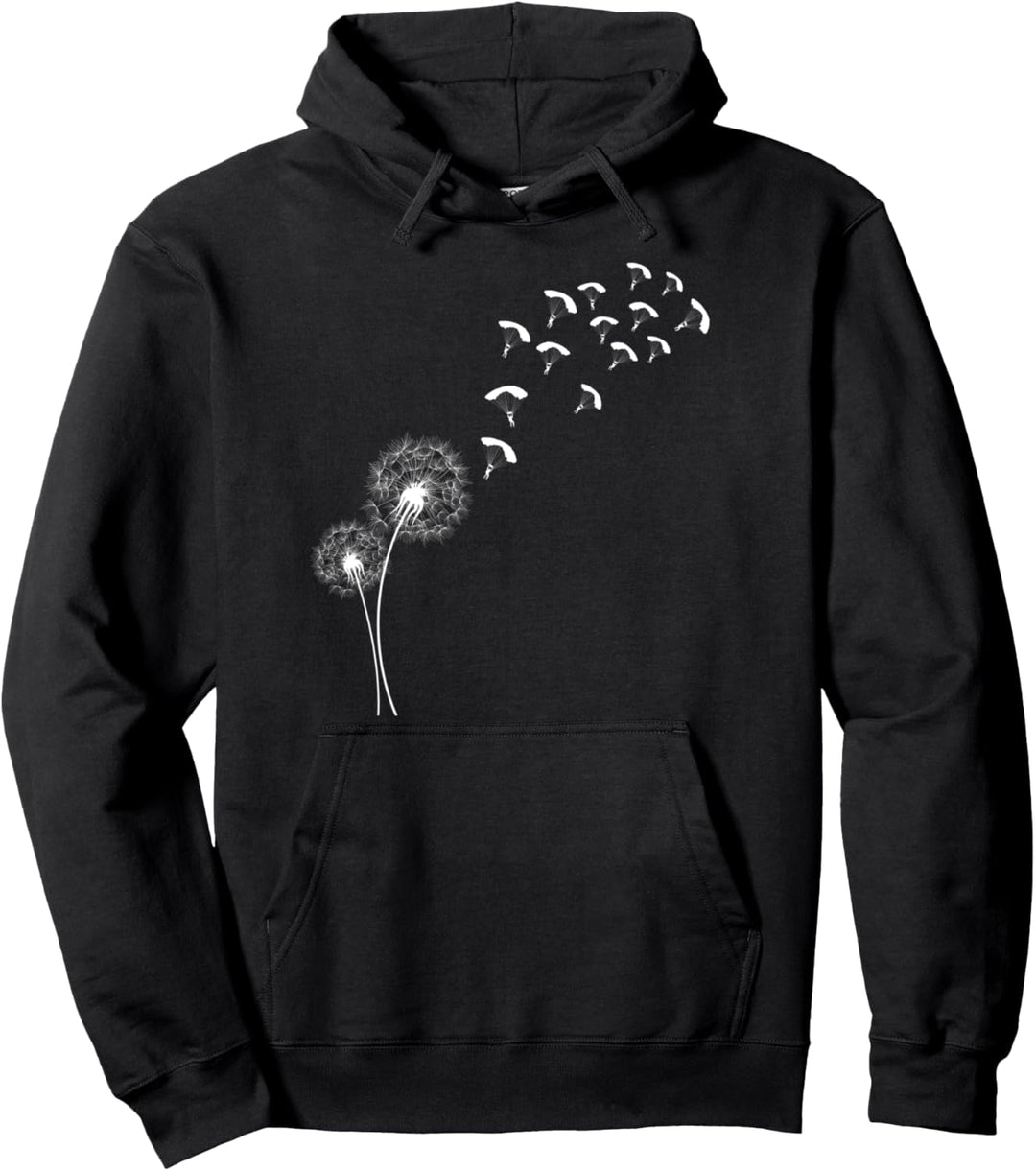 Pusteblumen Paragliding Pullover Hoodie