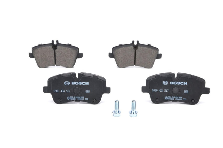 Bosch BP274 Bremsbeläge - Vorderachse - ECE-R90 Zertifizierung - vier Bremsbeläge pro Set