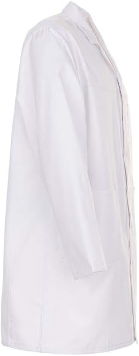 Planam Grösse 62 Herren MG 260 Berufsmantel reinweiss Modell 0853 Weiss 62, Weiss 62
